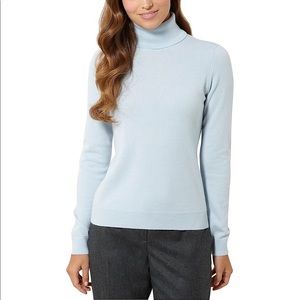 Brooks Brothers wool silk cashmere turtleneck